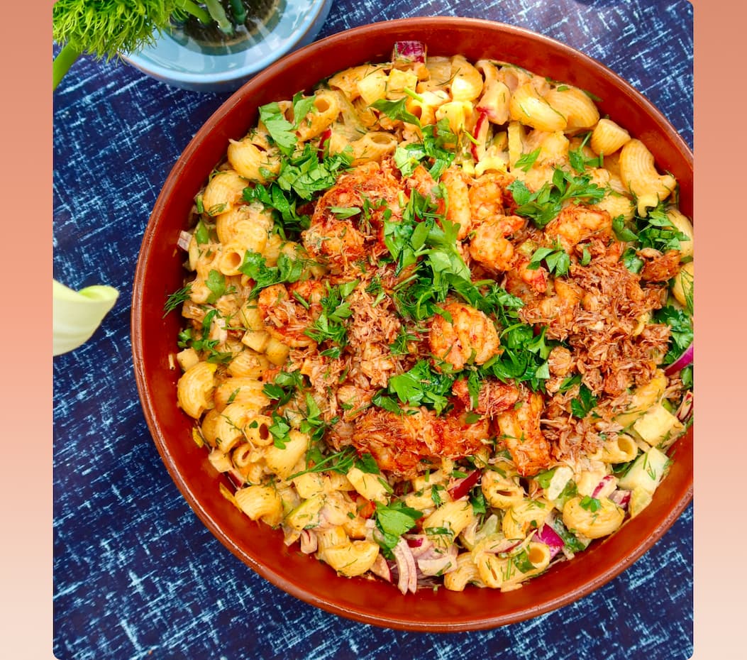Seafood Pasta Salad Recipe