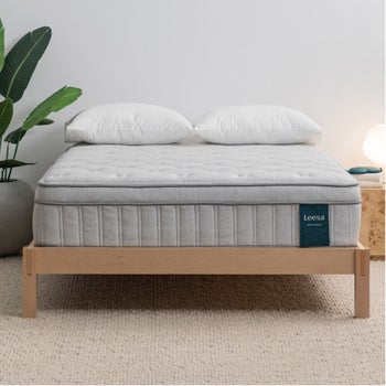 Leesa Oasis Chill 13.5-inch Euro Top Medium Firm Hybrid Mattress, Queen