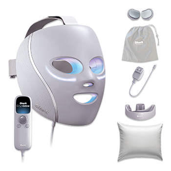Shark CryoGlow Under-Eye Cooling+LED Anti-Aging and Skin Clearing Face Mask