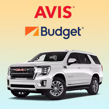 Rental car: Avis Budget. Limited-time deal. Rental cars. Twenty five dollar digital costco shop card on qualifying rentals. Book by june twenty fourth two thousand and twenty six.