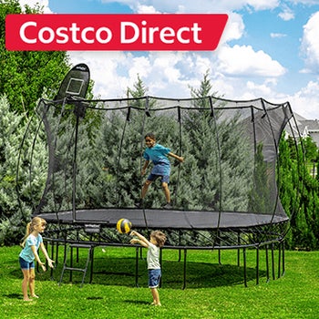 Springfree 11' x 13' Jumbo Rectangle Trampoline Bundle