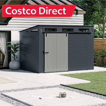 Suncast Modernist 10' x 7' Sliding Door Storage Shed