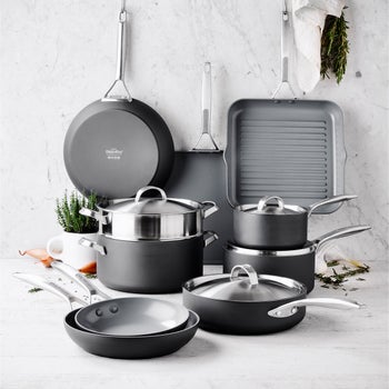 GreenPan Paris Pro 14-Piece Non-Stick Cookware Set