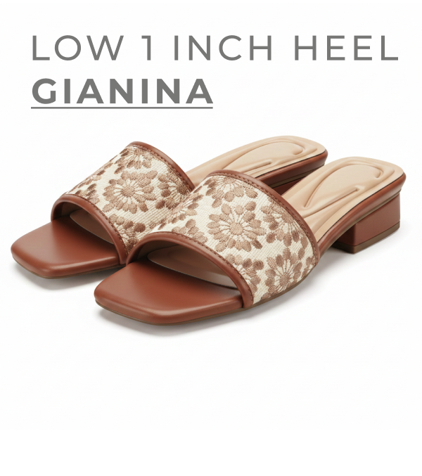 LOW 1 INCH HEEL GIANINA