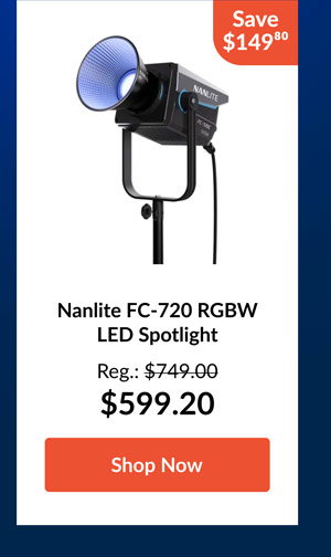 Nanlite FC-720 RGBW LED Spotlight
