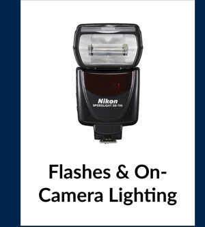 Flashes & On-Camera Lighting