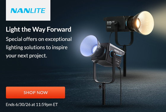 Nanlite Light the Way Forward | Shop Now
