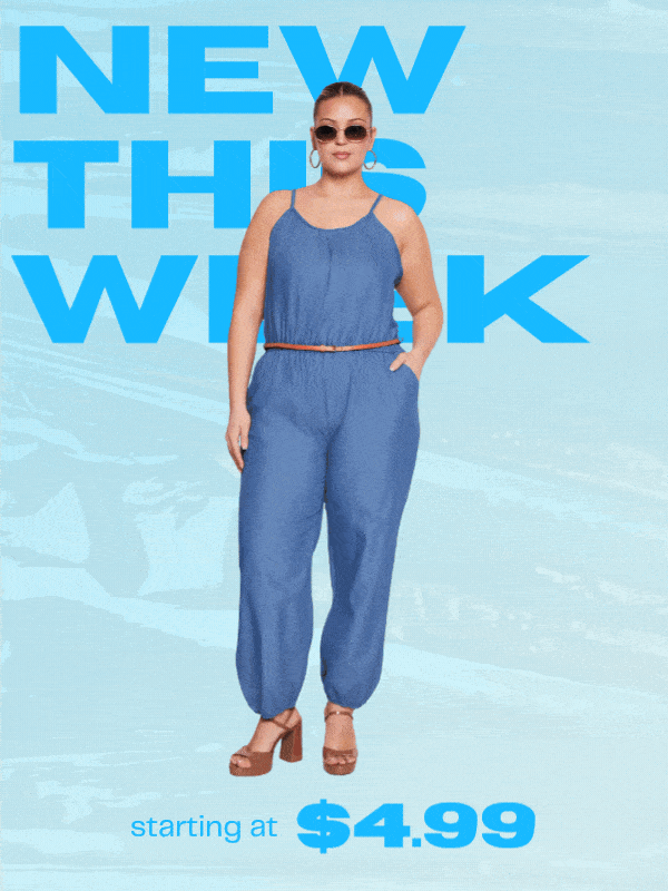 NEW ARRIVALS STARTING FROM $4.99 - SHOP NOW
