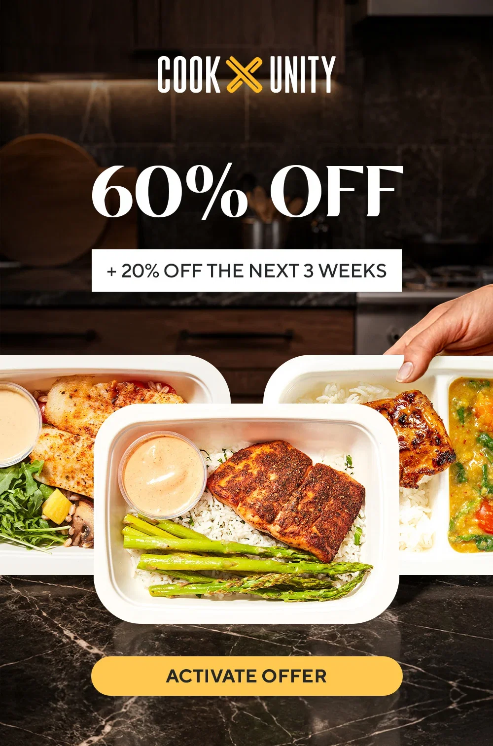 60% off + 20%