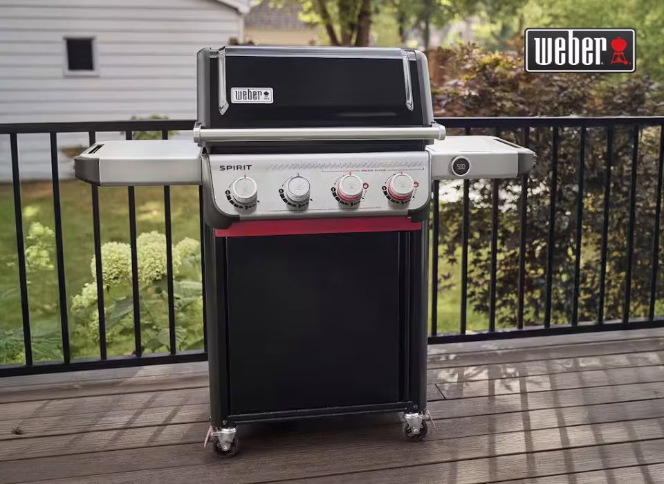  $100 Off select Weber Spirit Grills Free Delivery & Assembly