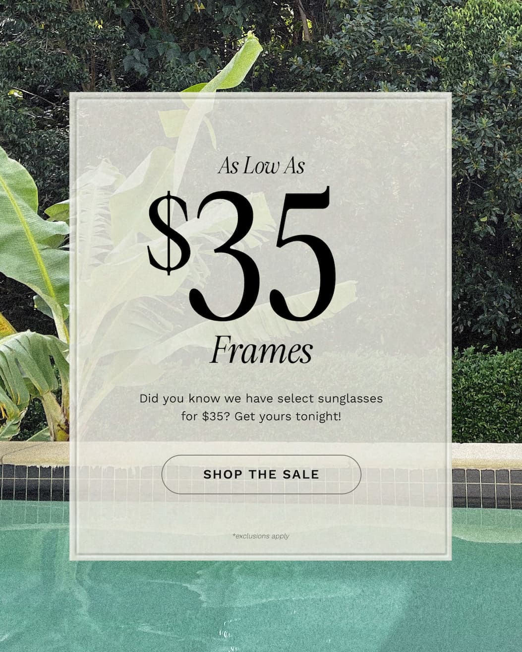 Find Frames As Low As $35