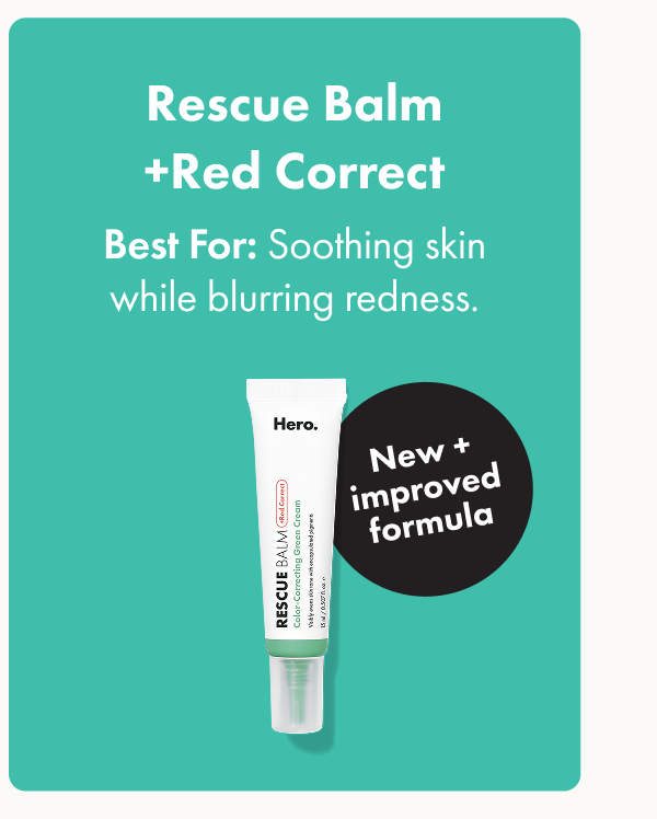 RESCUE BALM + RED CORRECT