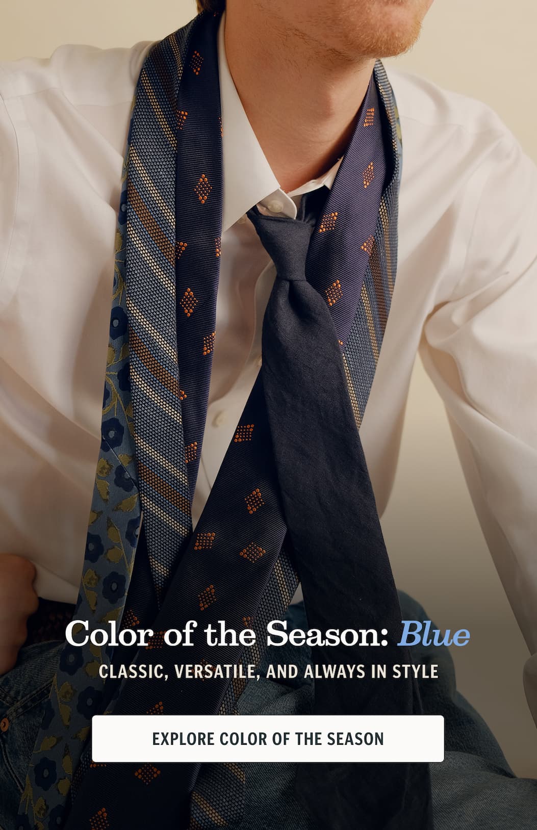 Color of the Season: Blue. Classic, versatile, and always in style. Explore Color of the Season