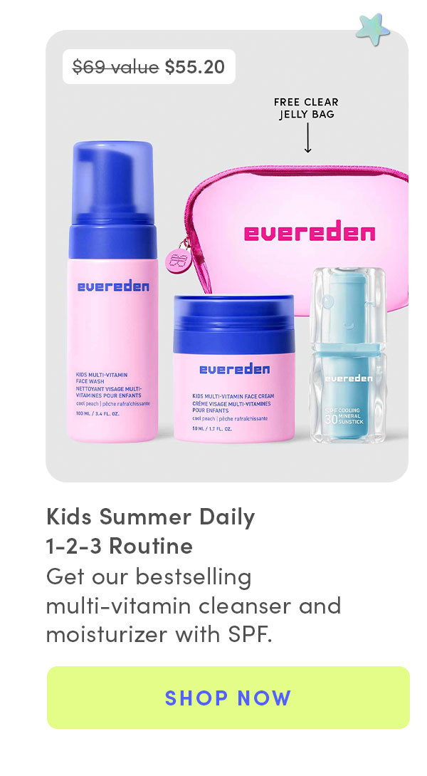 Kids Summer Daily 1-2-3 Routine 