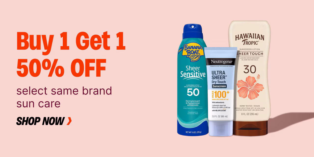 Buy 1 get 1 50% off