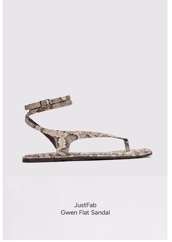 Gwen Flat Sandal