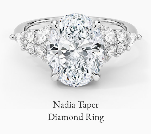Nadia Taper Diamond Ring