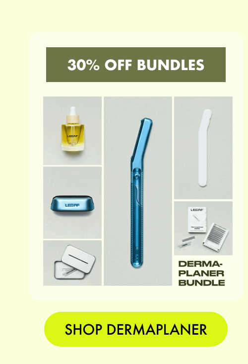 30% off bundles - shop dermaplaner