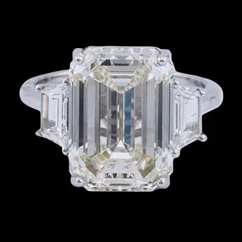 10.06ct GIA VVS2/M Diamond, 0.84ctw Diamond 18K Ring