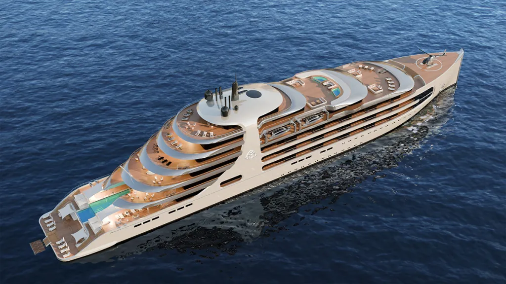 Maybach’s New Gigayacht and Members’ Club Will Be Built by Lloyd Werft
