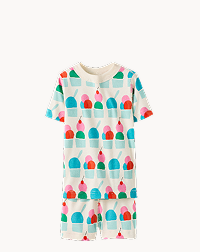HannaJams™ Pajama Set | Ice Cream Sundaes on Ecru