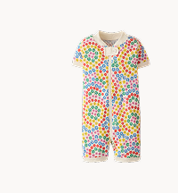 HannaJams™ Sleeper | Swirly Floral on Ecru