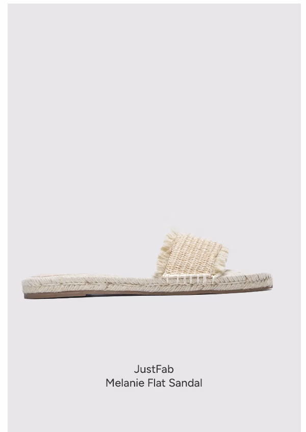 Melanie Flat Sandal