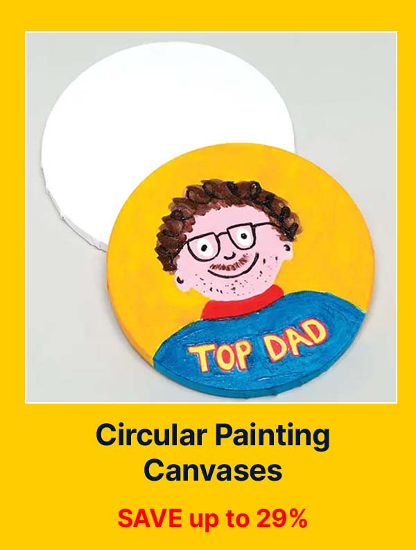 Circular Painting Canvases