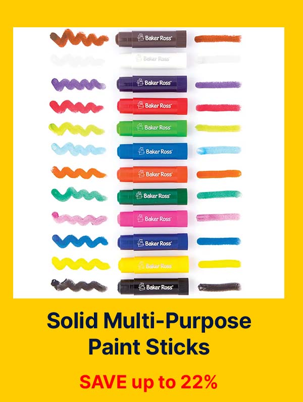 Solid Multi-Purpose Paint Sticks