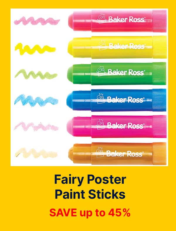 Fairy Poster Paint Sticks