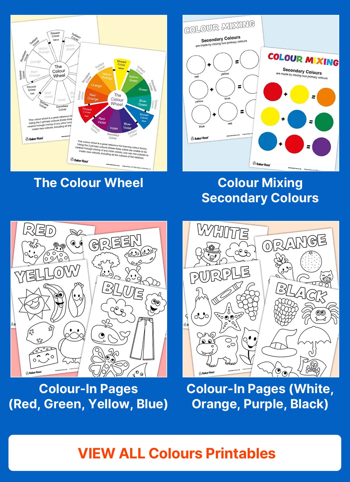 Colours Printables