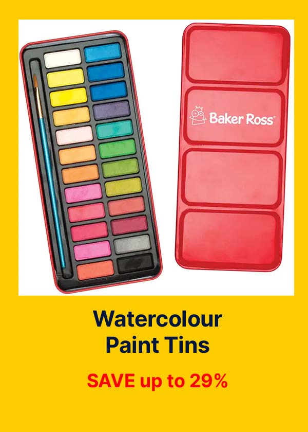Watercolour Paint Tins