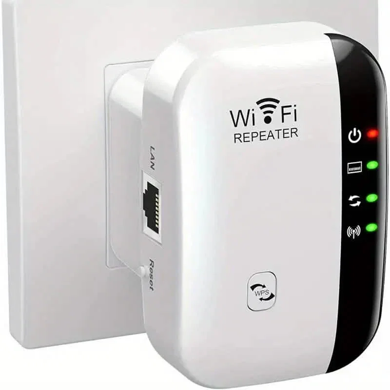 Image of WiFi Long Range Amplifier Extender Signal Booster Wireless Internet Repeater with Ethernet Port