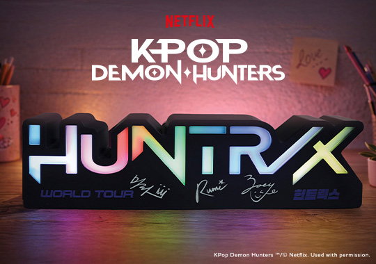 KPop Demon Hunters Huntrix Logo Light