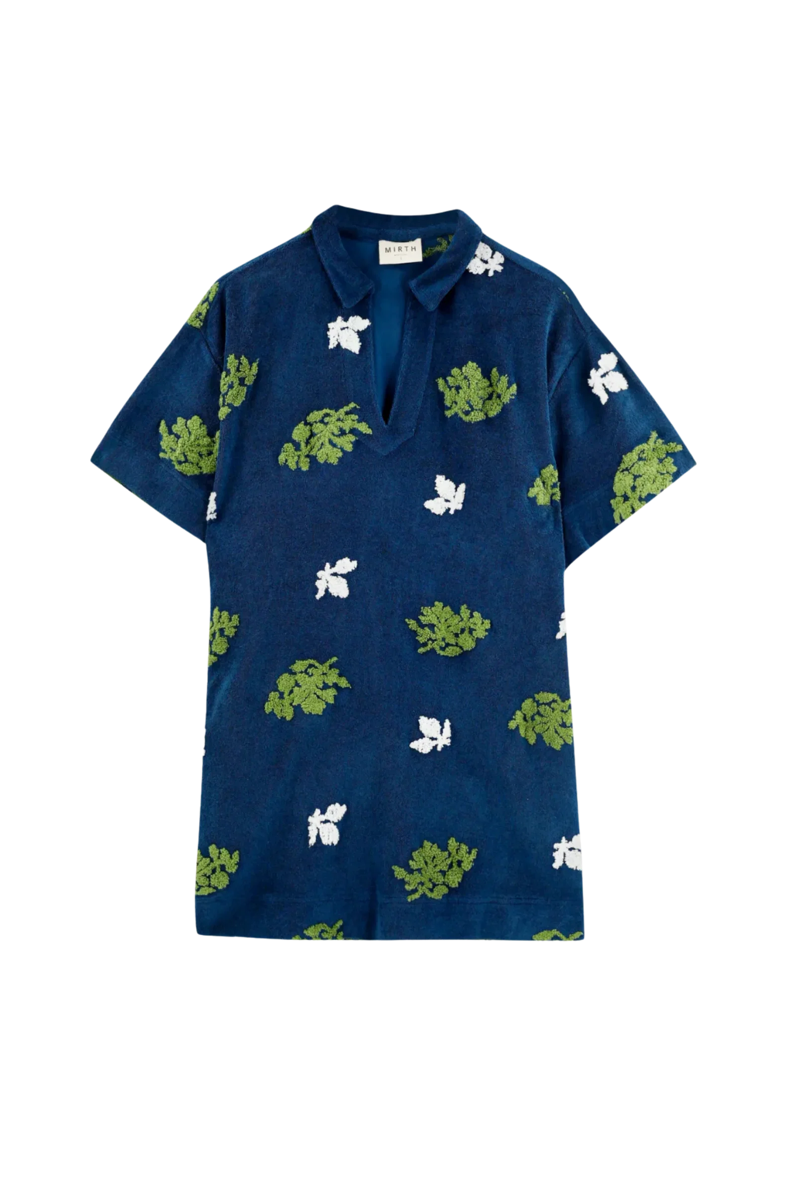 Image of Mirth Lanai Terry Dress, Adriactic Fig