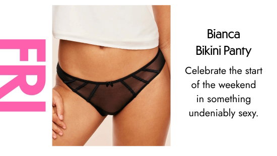 Bianca Bikini Panty - Celebrate the start of the weekend in something undeniably sexy.