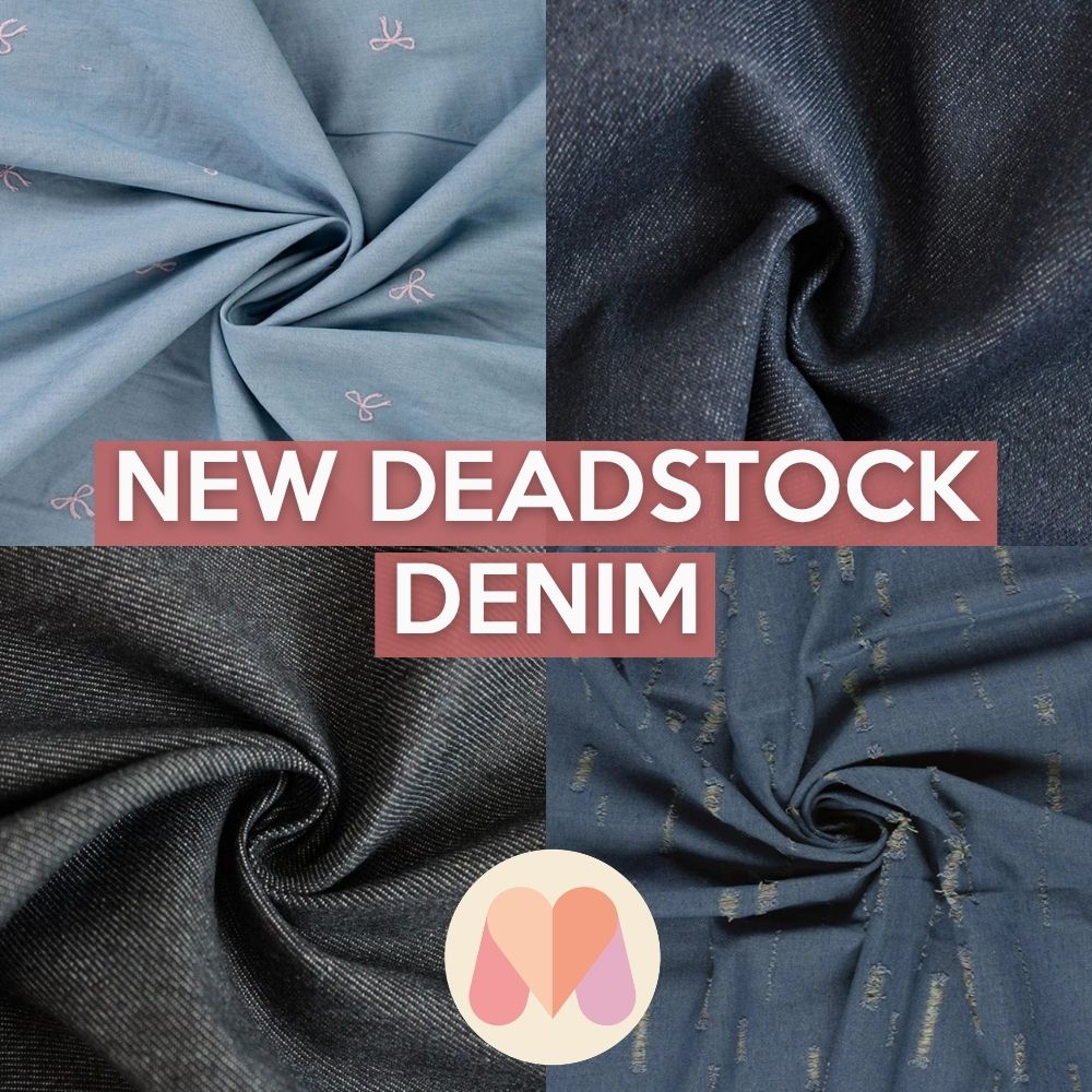 New deadstock denim has arrived at Minerva