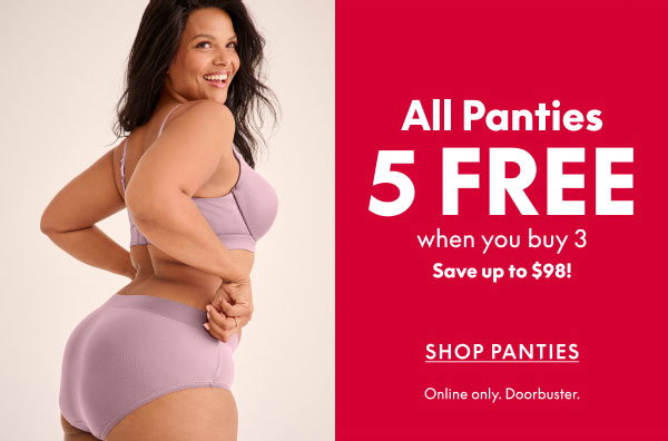Panties Buy 3 Get 5 Free