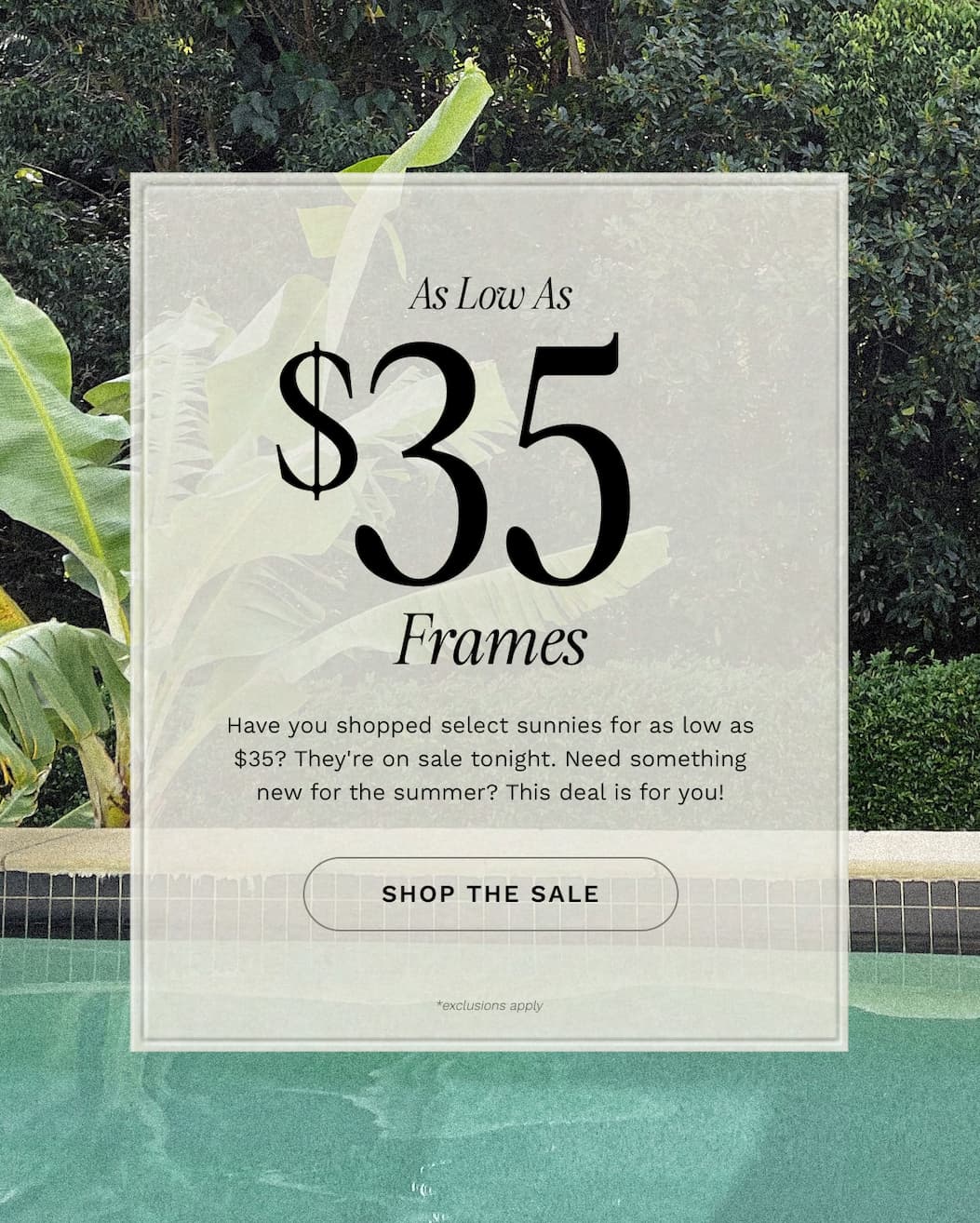 Find Frames As Low As $35