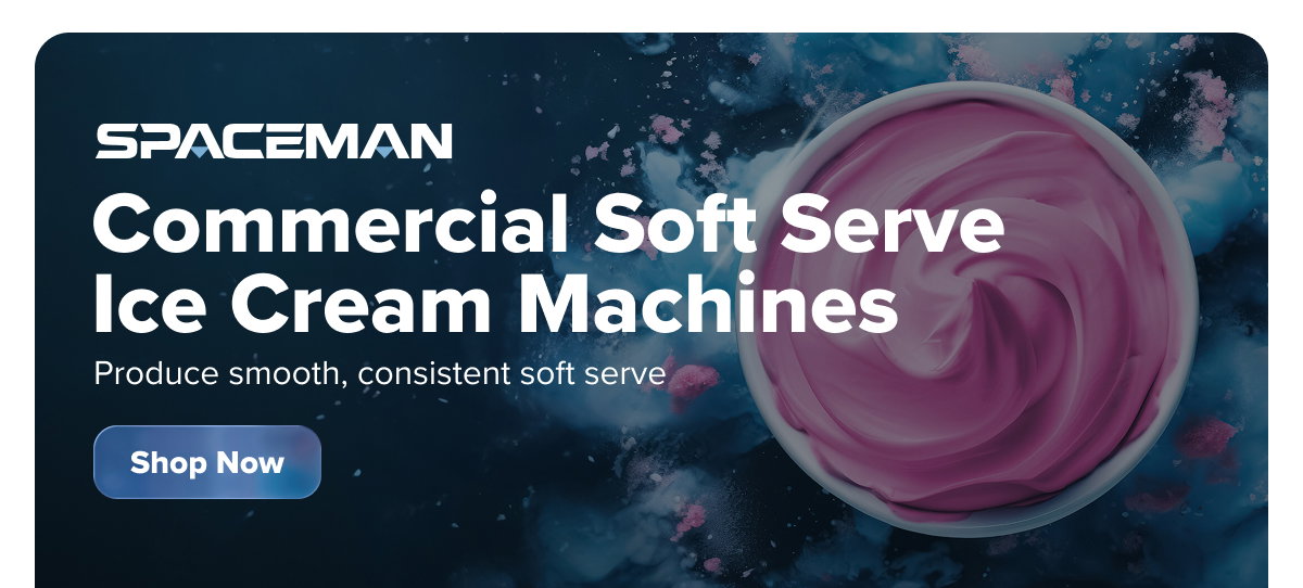Spaceman Soft Serve Ice Cream Machines