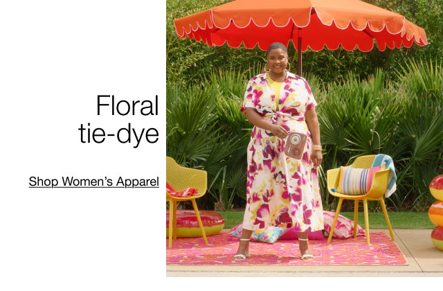 Floral tie-dye | Shop Women’s Apparel