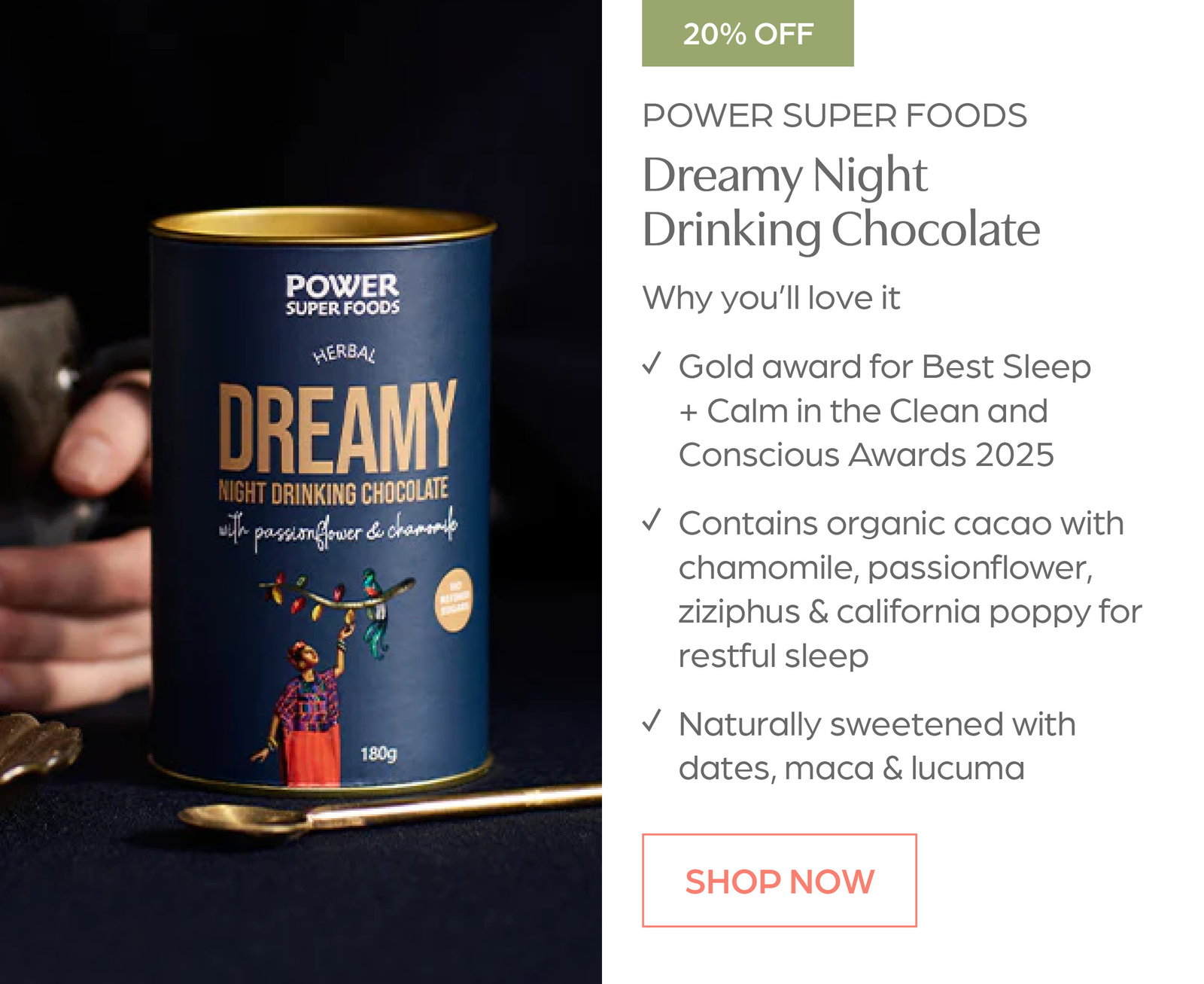 Save 20% off new Power Super Foods