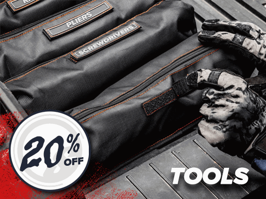 20% off Tools! SHOP NOW