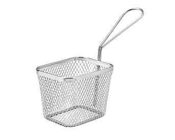 GRILLTIDER Serving basket, stainless steel