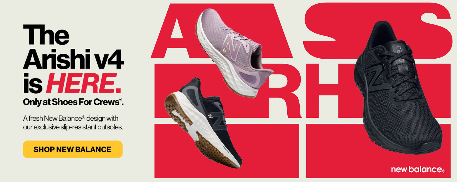 Shop Our New Arrival: New Balance Arishi v4
