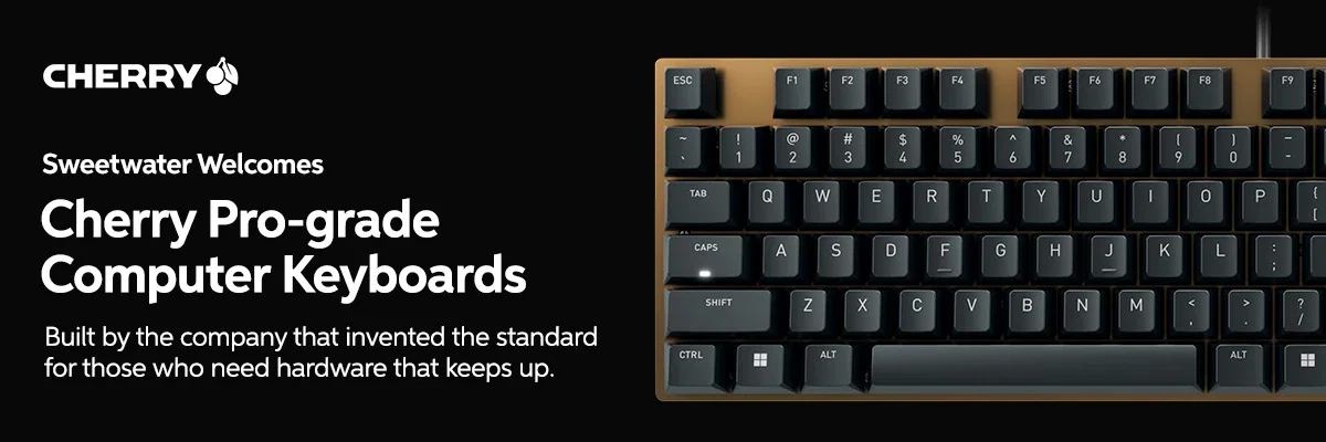 Sweetwater Welcomes: Cherry Pro-grade Computer Keyboards