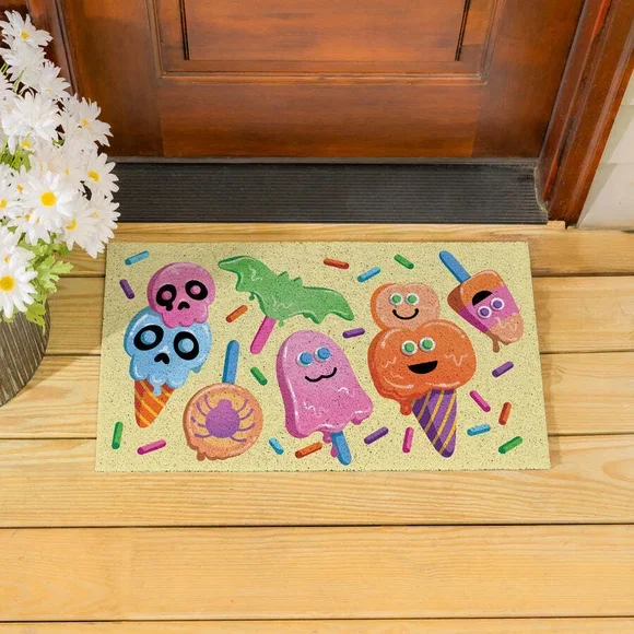 Summerween I Scream for Icecream PVC Mat, 28"x16”