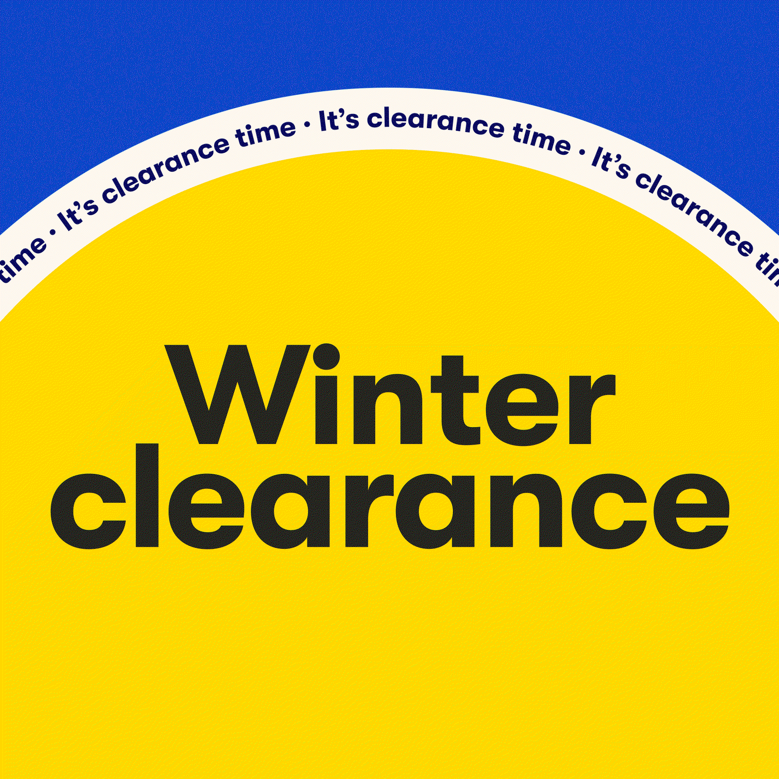 Winter clearance | Up to 50% OFF