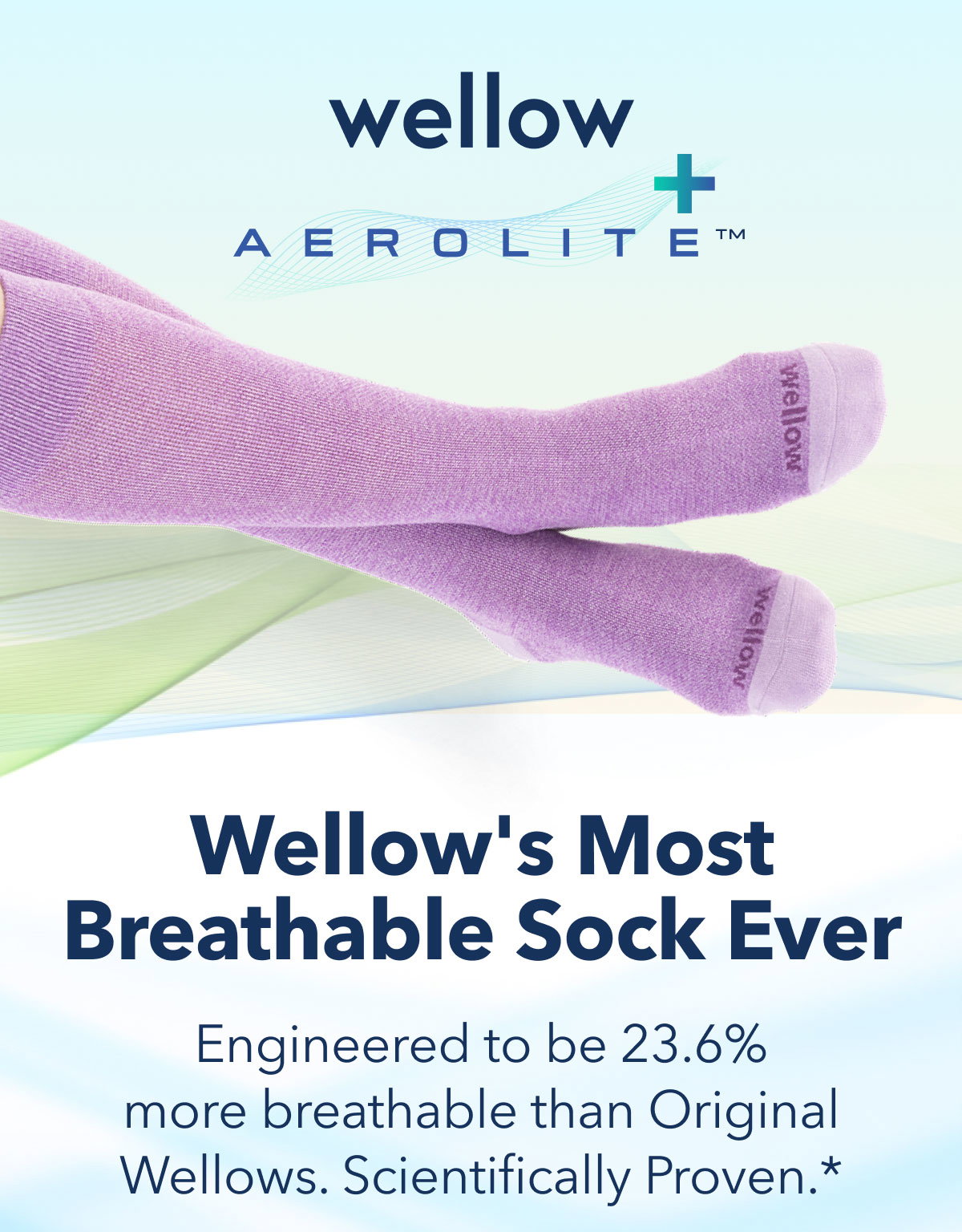 Wellow's Most Breathable Sock Ever