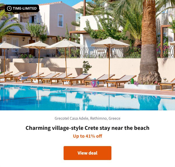Charming village-style Crete stay near the beach